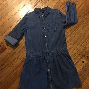 Gap Kids girls denim dress size XL